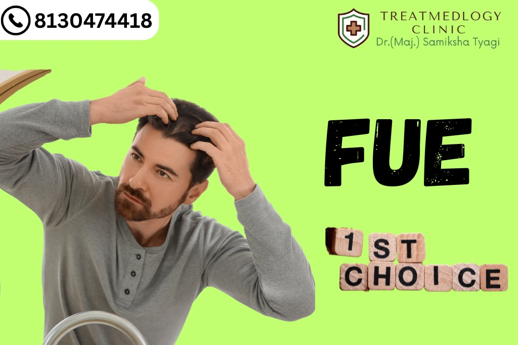FUE Hair Transplant in Noida — Why It’s the #1 Choice for Natural Hair Growth